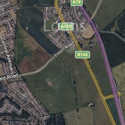 Maps and local area information on aboutmyplace.co.uk