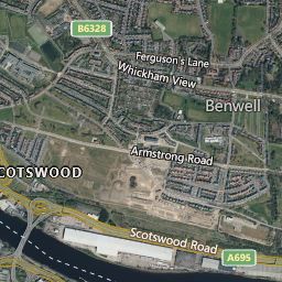 Maps and local area information on aboutmyplace.co.uk