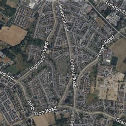 Maps and local area information on aboutmyplace.co.uk