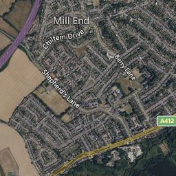 Maps and local area information on aboutmyplace.co.uk