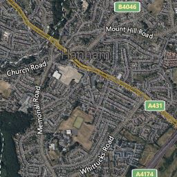 Maps and local area information on aboutmyplace.co.uk