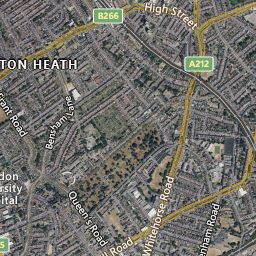 Maps and local area information on aboutmyplace.co.uk