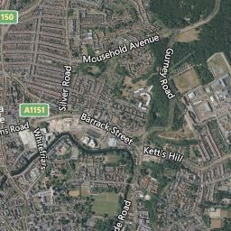Maps and local area information on aboutmyplace.co.uk